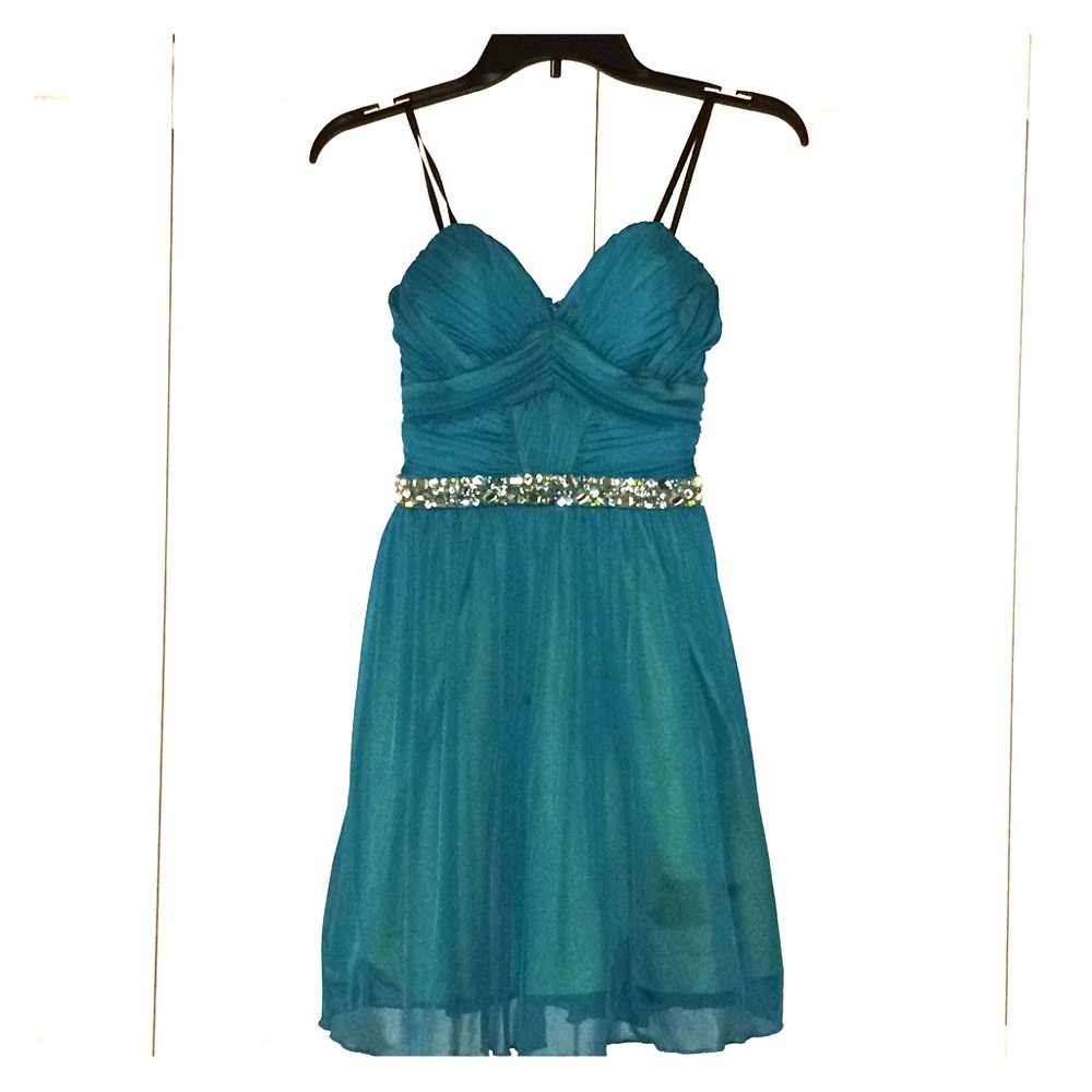 BLUE PROM DRESS (SHORT)
